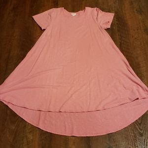 Lularoe Carly Pink size Large